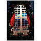 Glaskugel in Weihnachtsbaum, 35x20x10 cm s10