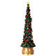 Sfera di vetro albero di Natale candele 35x20x10 cm s8