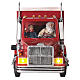 Scenario natalizio camion di Babbo Natale 20x30x10 cm s2