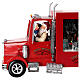 Scenario natalizio camion di Babbo Natale 20x30x10 cm s4