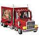 Scenario natalizio camion di Babbo Natale 20x30x10 cm s10