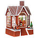 Gingerbread house, lights and animations, 10 in s6