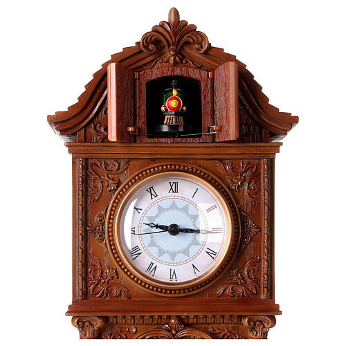 Animated cuckoo clock with music, lights and animation, 16 in 4