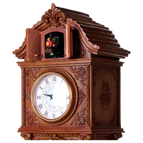 Animated cuckoo clock with music, lights and animation, 16 in 7