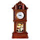 Christmas grandfather clock with music, lights and animation 40 cm s1