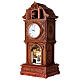 Christmas grandfather clock with music, lights and animation 40 cm s6