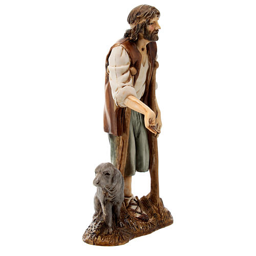 Beggar with dog figurine Moranduzzo 12 cm 3