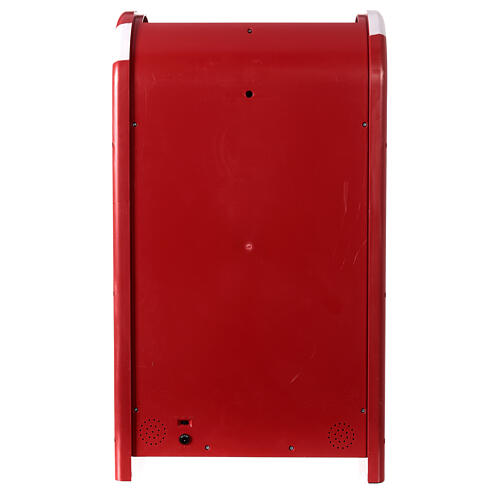 Christmas village illuminated letterbox with snow 60x30x20cm 9