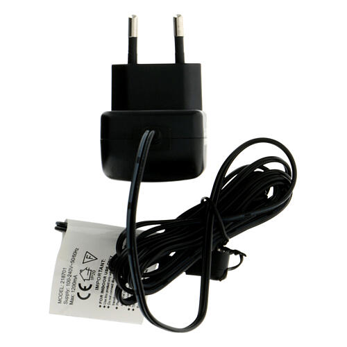 Christmas village illuminated letterbox with snow 60x30x20cm 11