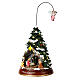Christmas tree with Nativity, mouvement and lights, 16 in s4