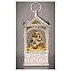 Christmas village snow lantern 25x10x10 cm LED movement s2