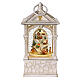 Christmas village snow lantern 25x10x10 cm LED movement s5