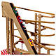 Montagne russe natalizie in movimento 40x45x20 cm s4
