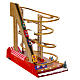 Montagne russe natalizie in movimento 40x45x20 cm s5