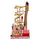 Montagne russe natalizie in movimento 40x45x20 cm s7
