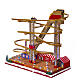 Moving Christmas roller coaster 40x45x20 cm s3
