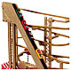 Moving Christmas roller coaster 40x45x20 cm s4