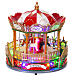 Christmas carousel in motion with music, 10x10x10 in s1