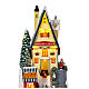 Villaggio Natale negozio giocattoli 38x19x18 cm s5