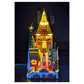 Christmas village toy shop set 40x20x20 cm