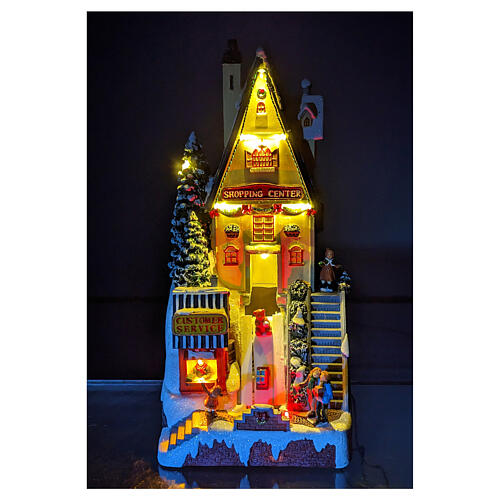 Christmas village toy shop set 310x110x70 cm 2