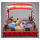 Animated cup carousel decoration 25x30x30 cm s2