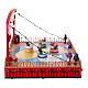 Animated cup carousel decoration 25x30x30 cm s5
