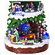 Animated Christmas tree village 50x25x25 cm s6