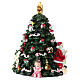 Spieluhr, Weihnachtsbaum, 15x15x15 cm s7