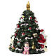 Carillon albero Natale con melodia 15x15x15cm  s3