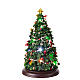 Albero di Natale 35x20x20 ruotante luci led melodia s1