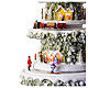 Spieluhr, Schneebedeckter Weihnachtsbaum, 45x25x25 cm s5