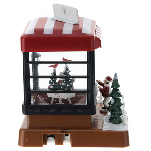 Sklep z zabawkami, ze śniegiem, 35x15x15 cm - scena bożonarodzeniowa 4