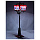 Farol navideño nevado doble luces música 190x80x40 cm s2