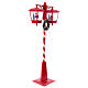 Farol navideño nevado doble luces música 190x80x40 cm s9