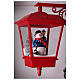 Farol navideño nevado doble luces música 190x80x40 cm s14