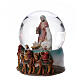Glass snow globe Nativity scene 20 cm s3