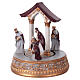 Music box: Nativity with Wise Men and arch, 8x6x6 in s2