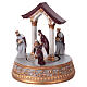 Music box: Nativity with Wise Men and arch, 8x6x6 in s5