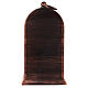 Chimenea LED reloj vintage 25x15x12 cm s4