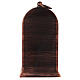 Chimenea LED reloj vintage 25x15x12 cm s5