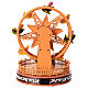 Ferris wheel gingerbread movement lights music 25x20x20 cm s6