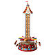 Carousel flying seats Christmas movement lights music 55x30x30 cm s7