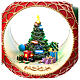 Boule de Noël décoration sapin mouvement 30x70x20 cm s3