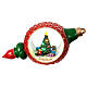 Christmas ball tree decoration movement 30x70x20 cm s1