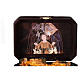 Christmas music box, animated Nativity Scene with music, 6x8x6 in s3