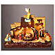 Animated Nativity Scene with lights and music, 10x12x6 in s2