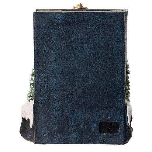 Weihnachtsszene in Buchform – mit Licht, Musik und Bewegung, 25 × 20 × 15 cm 6