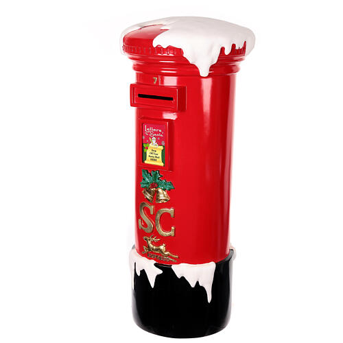 Postbox for Santa, English style, 40x18x16 in 4