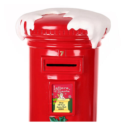 Postbox for Santa, English style, 40x18x16 in 7